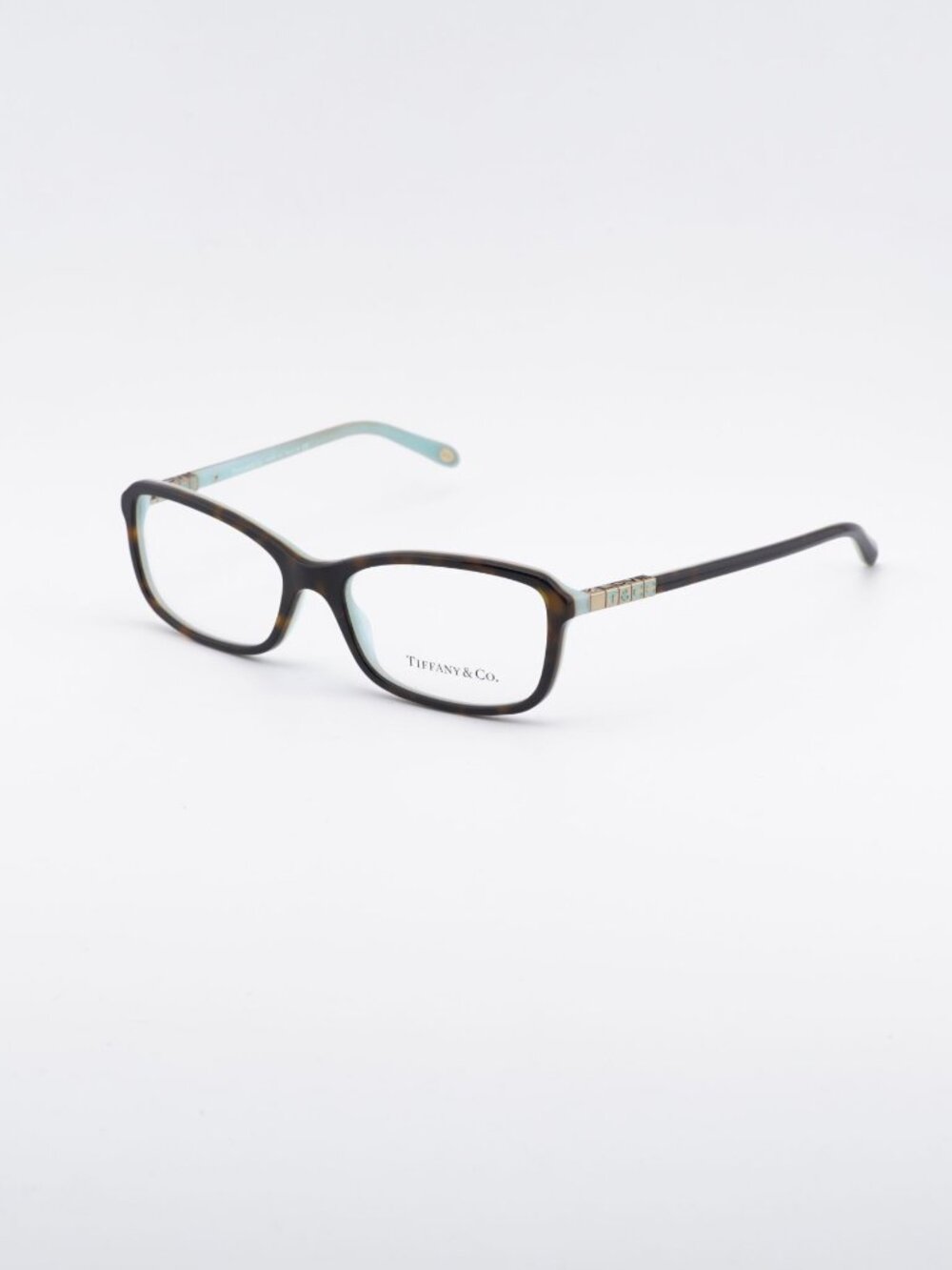 Tiffany & Co TF2075 8134 Eyeglasses Havana 53mm Rectangle Frame